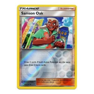 SM Unbroken Bonds 185/214 Samson Oak (Reverse Holo)