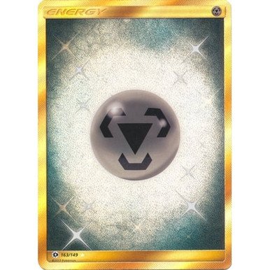 Sun and Moon (Base Set) 163/149 Metal Energy (Secret Rare)