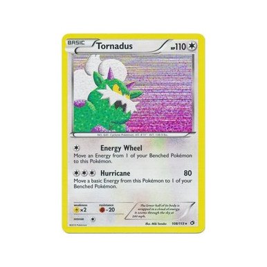 Legendary Treasures 108/113 Tornadus (Holo)