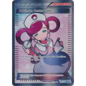 XY Flashfire 105/106 Pokemon Center Lady (Full Art)