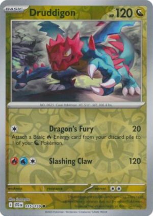 SV Journey Together 115/159 Druddigon (Reverse Holo)