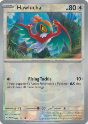SV Prismatic Evolutions 089/131 Hawlucha (POKE BALL Pattern Holo)