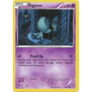 XY Break Through 073/162 Elgyem