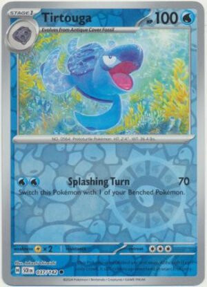 SV Stellar Crown 037/142 Tirtouga (Reverse Holo)