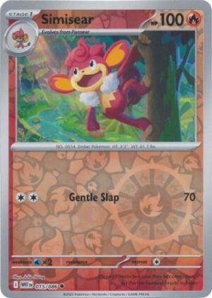 SV White Flare 015/086 Simisear (Reverse Holo)