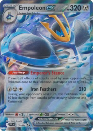 ME Phantasmal Flames 070/094 Empoleon ex (Half Art)
