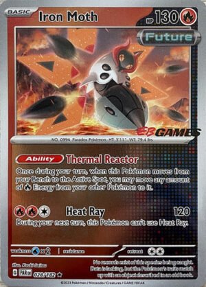 SV Paradox Rift 028/182 Iron Moth (EB Games Stamp)