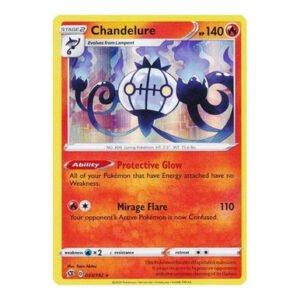 Rebel Clash 033/192 Chandelure (Holo)