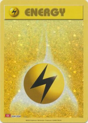 TCG Classic Collection: Charizard Deck 034/034 Lightning Energy (Holo)