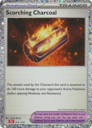 TCG Classic Collection: Charizard Deck 026/034 Scorching Charcoal (Holo)