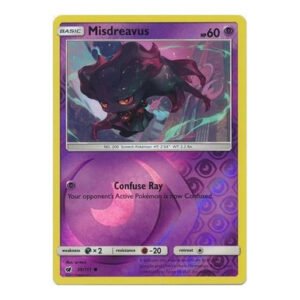 SM Crimson Invasion 039/111 Misdreavus (Reverse Holo)