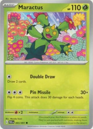 SV Paldean Fates 003/091 Maractus