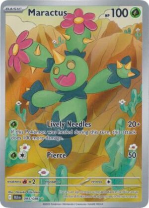 SV Black Bolt 093/086 Maractus (Illustration Rare)