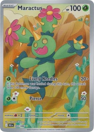 SV Black Bolt 093/086 Maractus (Illustration Rare)