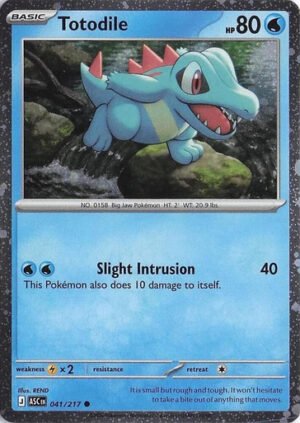 ME Ascended Heroes 041/217 Totodile (Cosmo Holo)