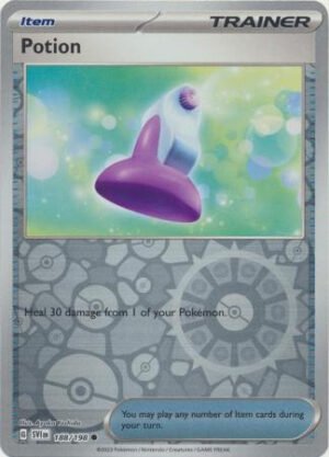 Scarlet & Violet (Base Set) 188/198 Potion (Reverse Holo)