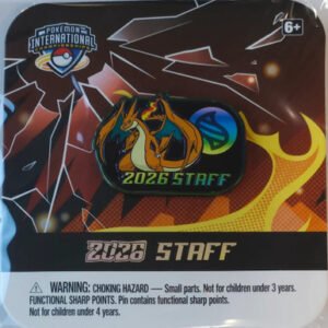 EUIC STAFF 2026 Mega Charizard Y Pin Badge