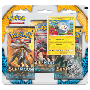 Sun and Moon (Base Set) 3-Pack Blister: Togedemaru