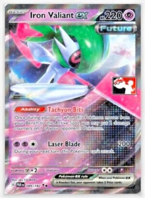 SV Paradox Rift 089/182 Iron Valiant ex (Prize Pack League Promo)