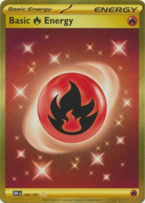 SV Obsidian Flames 230/197 Fire Energy (Secret Rare)