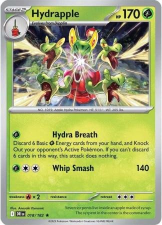SV Destined Rivals 018/182 Hydrapple (Cosmo Holo)