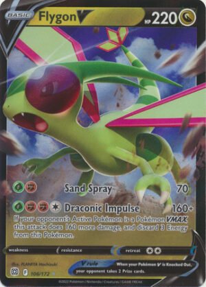 Brilliant Stars 106/172 Flygon V (Half Art)