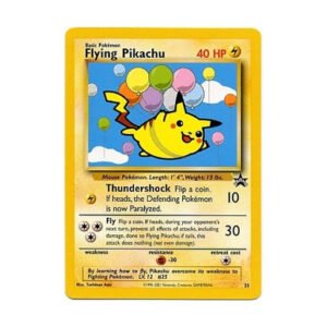 Pokemon Black Star Promo 25 Flying Pikachu