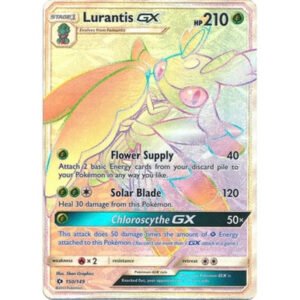 Sun and Moon (Base Set) 150/149 Lurantis GX (Hyper Rare)