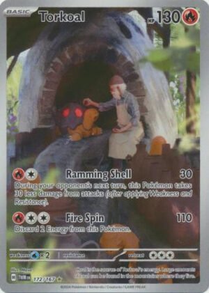 SV Twilight Masquerade 172/167 Torkoal (Illustration Rare)