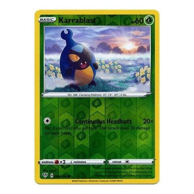 Darkness Ablaze 008/189 Karrablast (Reverse Holo)