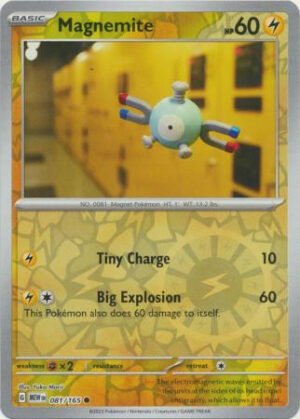 Scarlet & Violet 151 081/165 Magnemite (Reverse Holo)