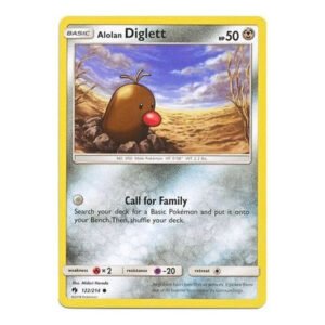 SM Lost Thunder 122/214 Alolan Diglett