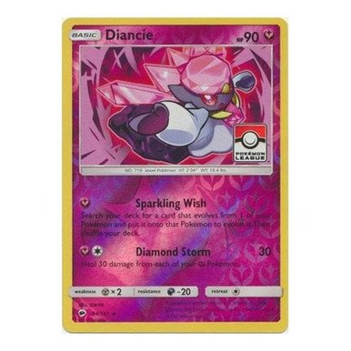 SM Burning Shadows 094/147 Diancie (League Promo)