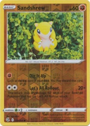 Fusion Strike 131/264 Sandshrew (Reverse Holo)
