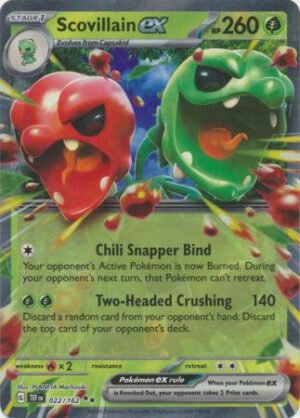 SV Temporal Forces 022/162 Scovillain ex (Half Art)