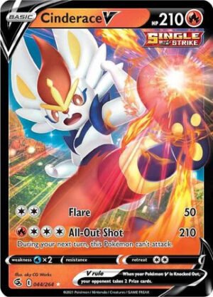 Fusion Strike 044/264 Cinderace V (Half Art)