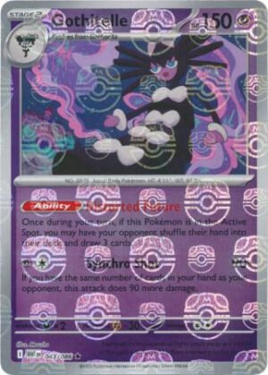 SV White Flare 043/086 Gothitelle (MASTER BALL Reverse Holo)