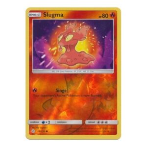 SM Cosmic Eclipse 026/236 Slugma (Reverse Holo)