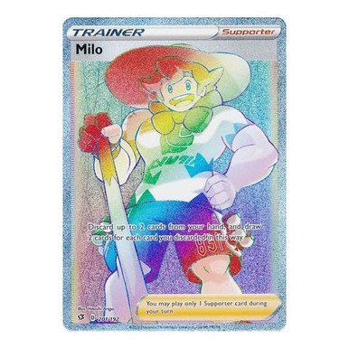 Rebel Clash 201/192 Milo (Rainbow Rare)