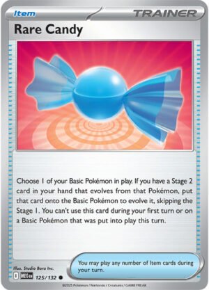 Mega Evolution 125/132 Rare Candy