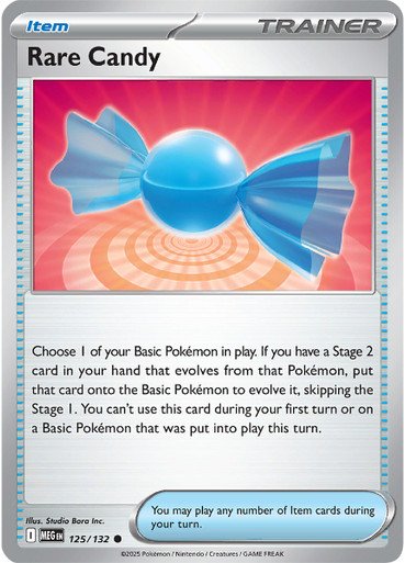 Mega Evolution 125/132 Rare Candy