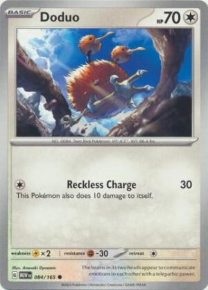 Scarlet & Violet 151 084/165 Doduo