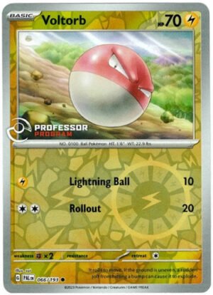 SV Paldea Evolved 066/193 Voltorb (Professor Program League Promo)