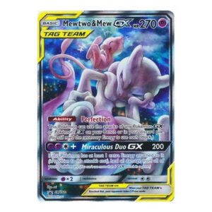 Sun & Moon Promo SM191 Mewtwo & Mew GX (TAG TEAM)