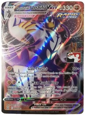 Battle Styles 088/163 Rapid Strike Urshifu VMAX (Prize Pack League Promo)