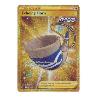Chilling Reign 225/198 Echoing Horn (Secret Rare)
