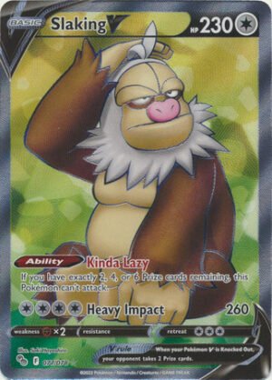 Pokemon GO 077/078 Slaking V (Full Art)