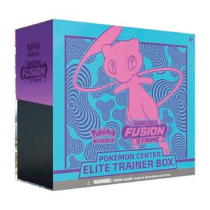 SWSH Fusion Strike Elite Trainer Box - Mew POKEMON CENTER *DAMAGED*
