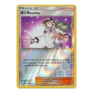 SM Cosmic Eclipse 200/236 N's Resolve (Reverse Holo)