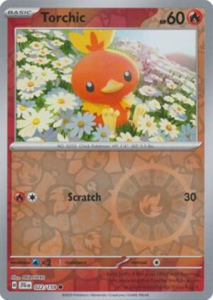 SV Journey Together 022/159 Torchic (Reverse Holo)